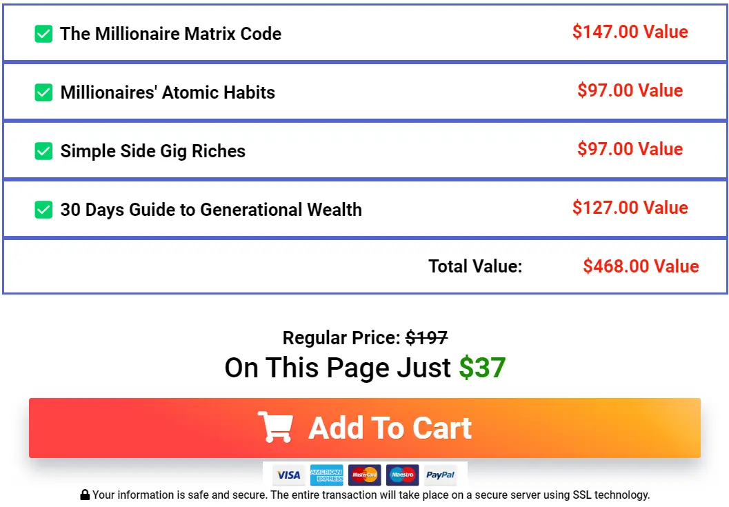 Millionaire-Matrix-Code-Buy-Now